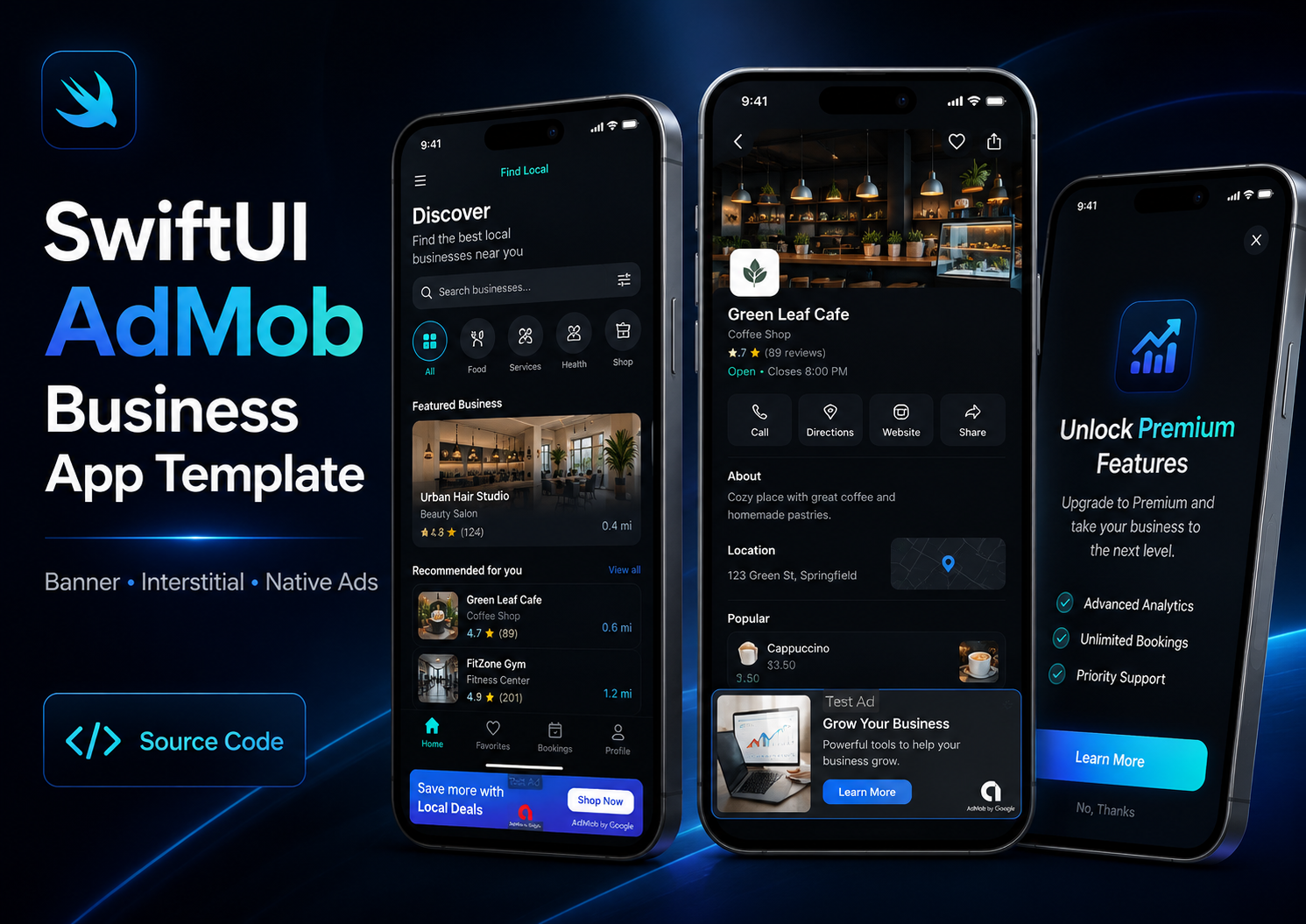 AdMob Starter App preview